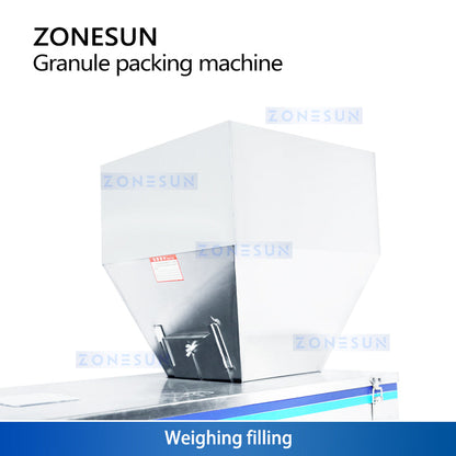 ZONESUN ZS-FM1000V Automatic Granule VFFS Machine Nuts Vacuum Filling & Sealing Machine