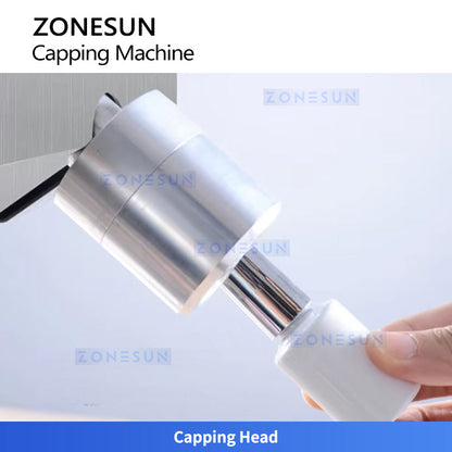 ZONESUN ZS-XG11 Compact Nail Polish Bottle Capping Machine for Cosmetic Bottle Capper
