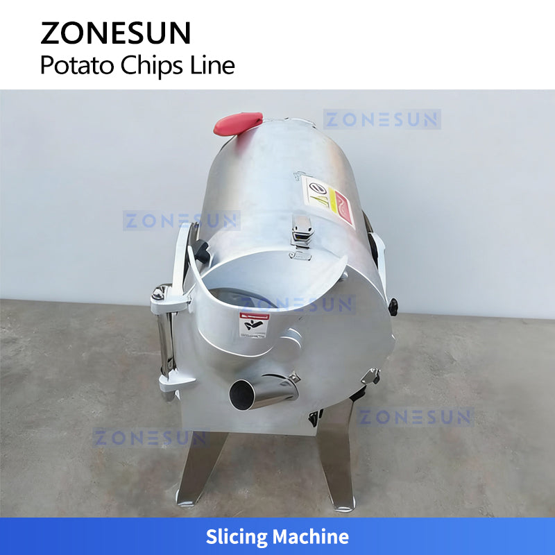 ZONESUN ZS-PCL1 Automatic Potato Chips Production Line for Fire Snack Processing