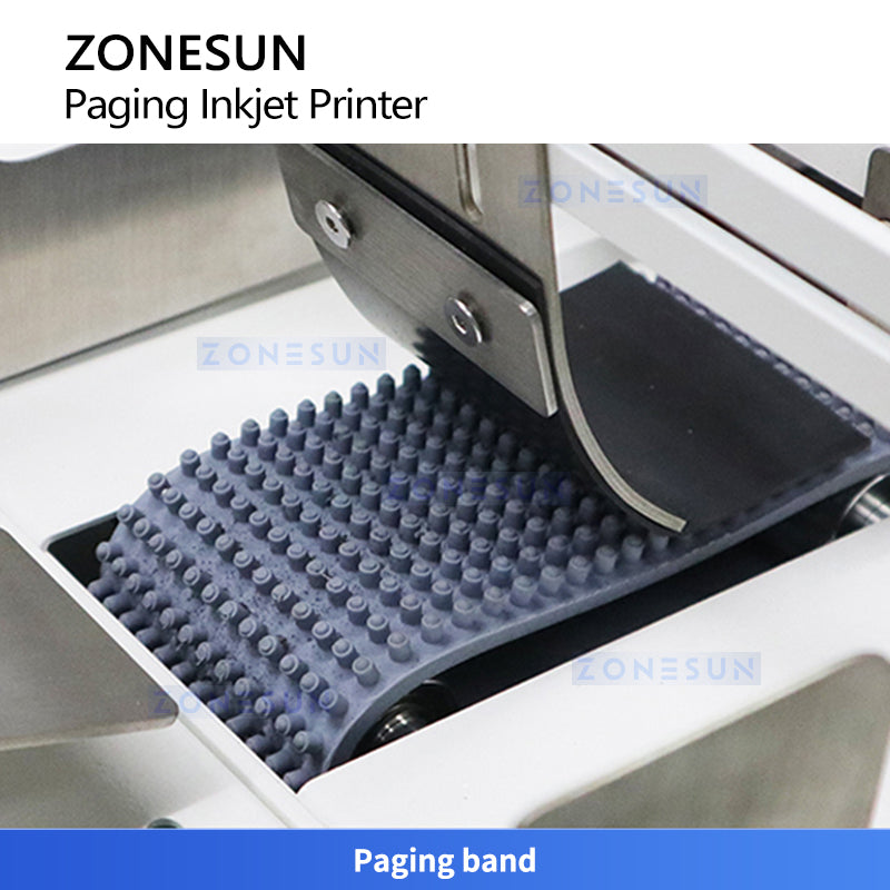 ZONESUN ZS-FYP5 Automatic Paging Coding Machine for Flat Product Barcode Printing System