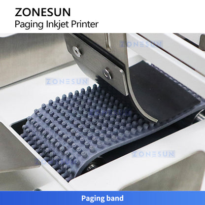 ZONESUN ZS-FYP5 Automatic Paging Coding Machine for Flat Product Barcode Printing System