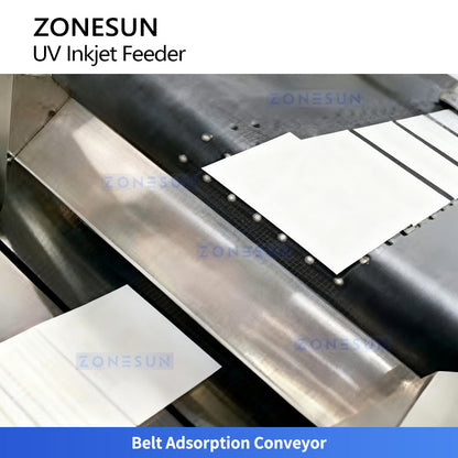 ZONESUN ZS-FYP6 Automatic UV Inkjet Batch Coding Machine for Labels & Cards Print