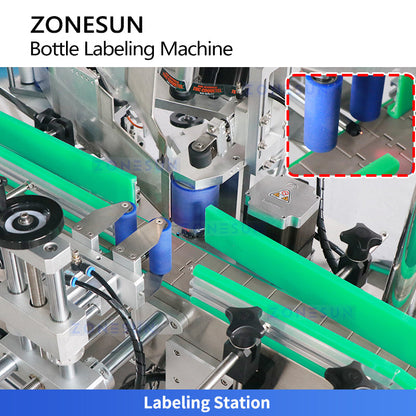 round bottle sticker labeling machine