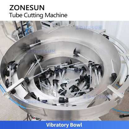 ZONESUN ZS‑JG25 Automatic V‑Shape Tube Cutting Machine for Pump & Spray Tubes | High‑Precision V‑Cut Tube Cutter  ZONESUNPRO