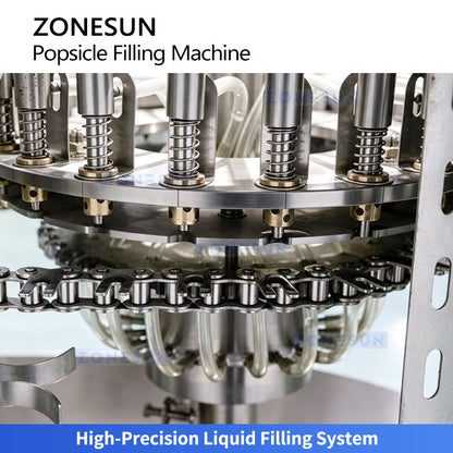 ZONESUN ZS-BB01 Automatic Liquid Tube Filling and Sealing Machine 50-500ml