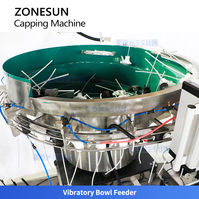 ZONESUN Trigger Sprayer Bottle Capping Machine ZS-XG445A ZONESUN Trigger Sprayer Bottle Capping Machine ZS-XG445A