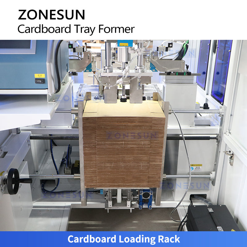 ZONESUN ZS-CSPM4T Automatic Cardboard Tray Forming Machine