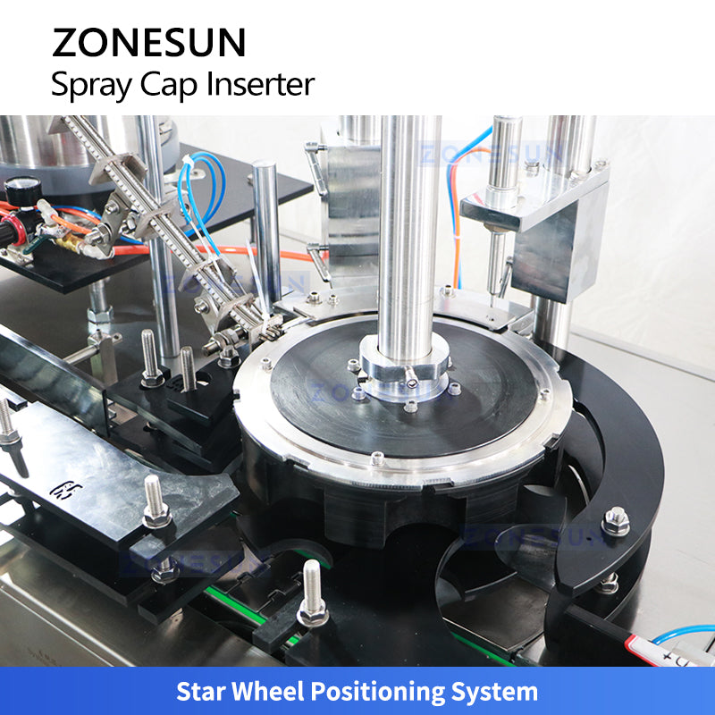 ZONESUN ZS-WIM05 Automatic Spray Nozzle Packaging Machine for Aerosol Cans