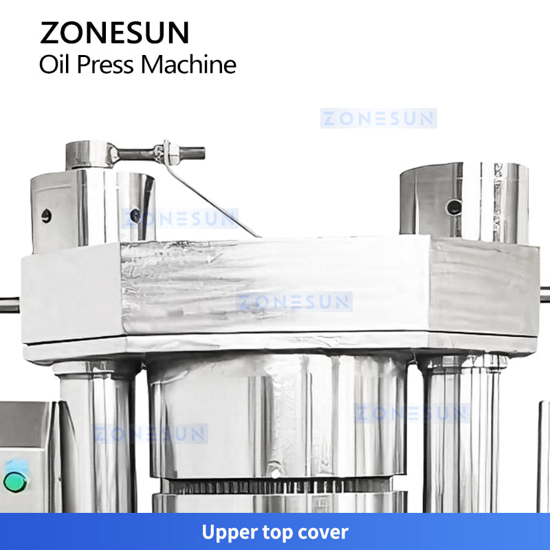 ZONESUN ZS-ZY20A Hydraulic Oil Pressing Machine for Olive, Peanut, Coconut & Seed Oils