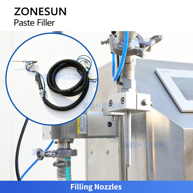 ZONESUN ZS-GPSV1 Servo Gear Pump Liquid Paste Filling Machine Quantitative Viscous Liquid Filler  ZONESUNPRO