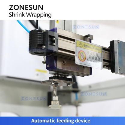 ZONESUN ZS-UDTB50 Rotary Shrinking Sleve Labeling Machine Cosmetic Bottle Labeler