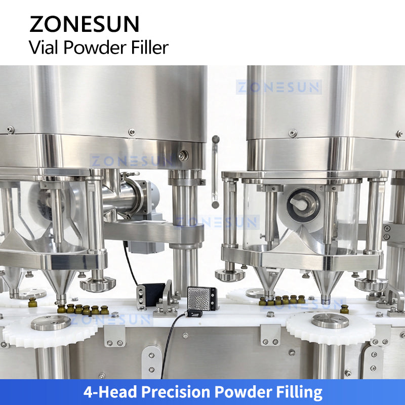 ZONESUN ZS-FAL12YF Automatic Vial Powder Filling and Capping Machine