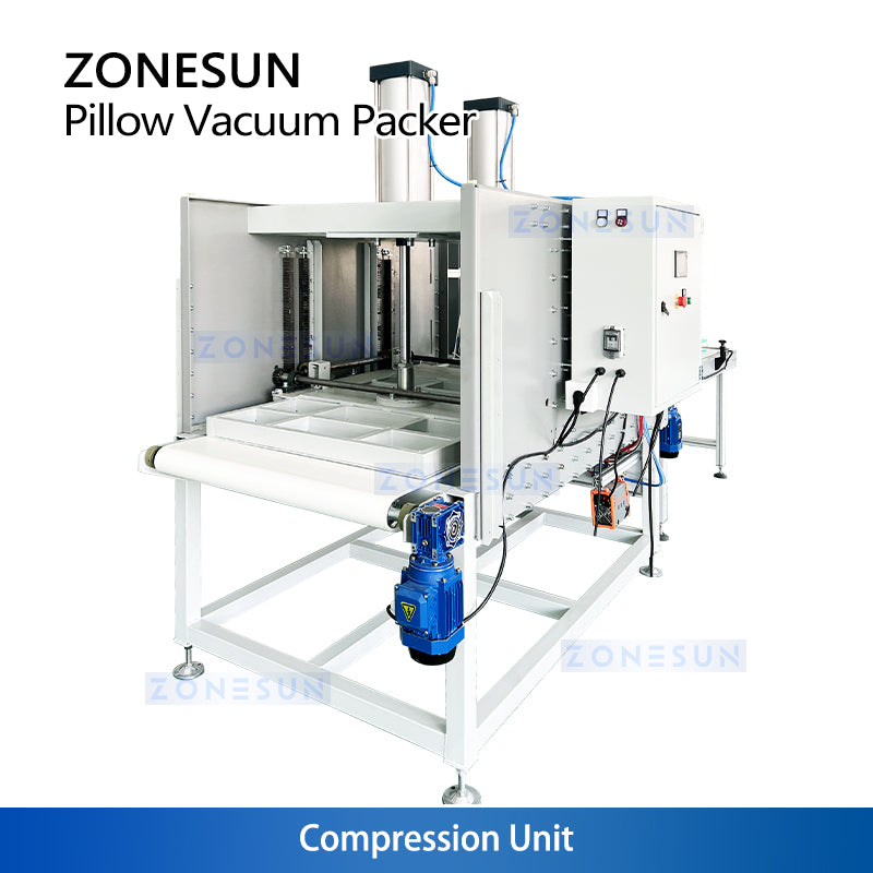 Automatic Vacuum Pillow Pack & Compression Machine