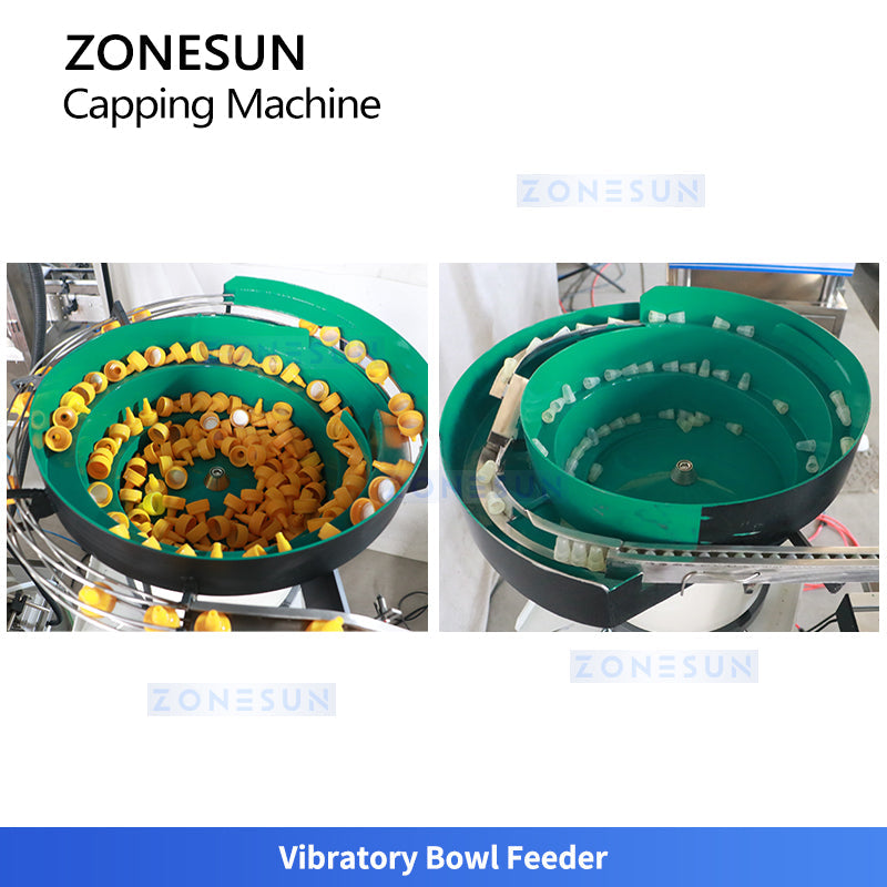 ZONESUN ZS-XG16M Automatic Twist-Top Nozzle Cap Capping Machine