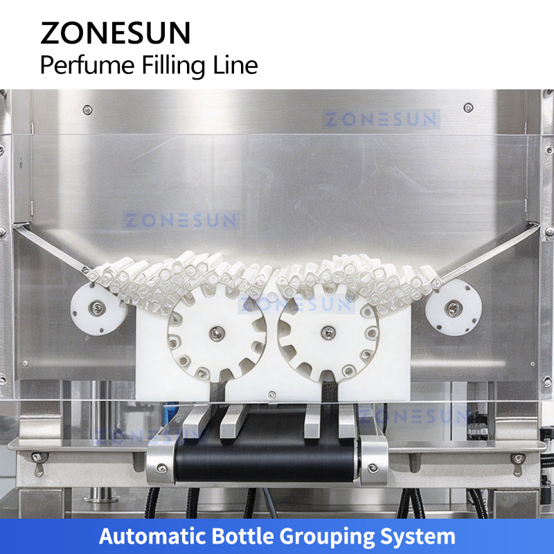 ZONESUN ZS-FAL180X17 Automatic Perfume Filling Capping Labeling Line
