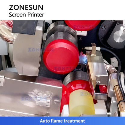 ZONESUN ZS-SWP3 Automatic Screen Printing Machine for Bottles and Tubes