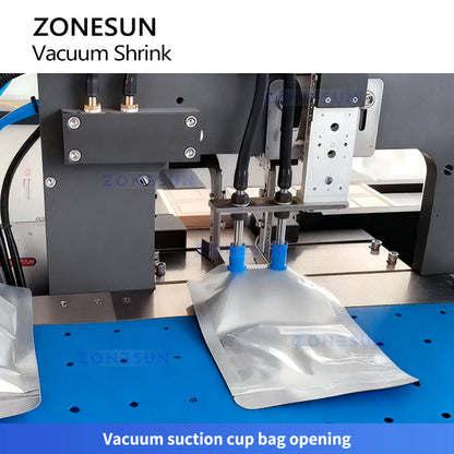 ZONESUN ZS-VPM20 Automatic Bag Feeding Vacuum Shrink Packaging Machine
