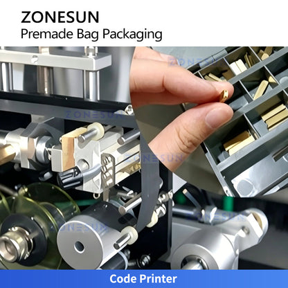 ZONESUN ZS-GW260D Automatic Powder Packaging Machine | Premade Bag Feeding Packing System with 10-Head Combination Weigher  ZONESUNPRO