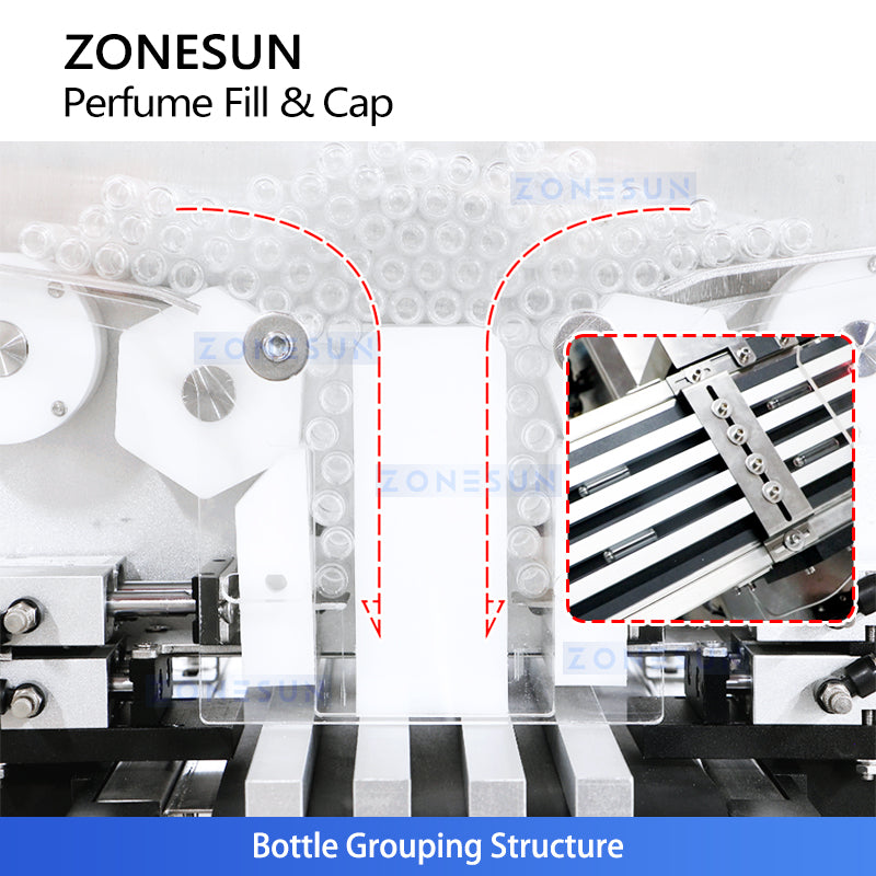 ZONESUN ZS-AFC17 Automatic 2 Nozzles Liquid Peristaltic Pump Filling Capping Machine