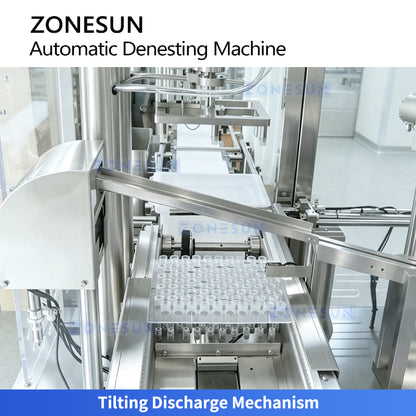 ZONESUN ZS-DM1 Automatic Prefilled Syringe Denesting Machine for Syringe Filling Lines