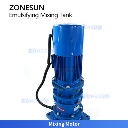 ZONESUN ZS-EM2 300L Industrial Emulsifier Mixing Tank for Cream and Paste Products