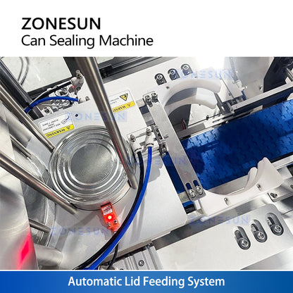 ZONESUN ZS-AFK500 Automatic Cans Vacuum & Nitrogen Flushing Sealing Machine