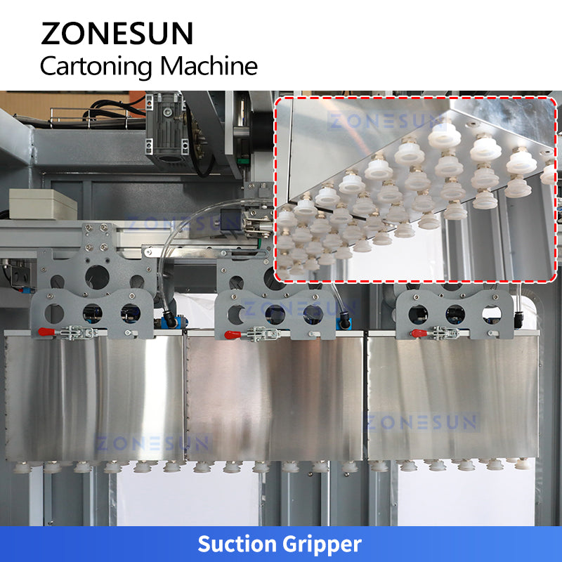 grab-type case packer