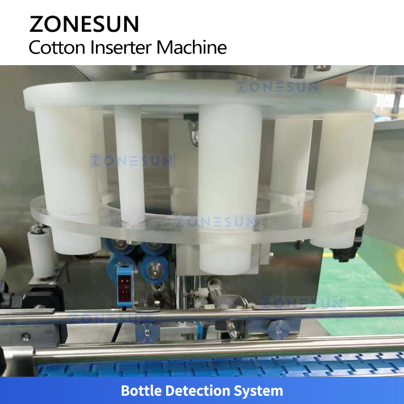 Automatic Cotton and Desiccant Inserting Machine