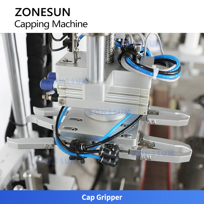 ZONESUN ZS-XG440D2 High Speed Duckbill Pump Spray Cap Capping Machine