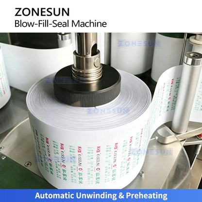 ZONESUN ZS-FS25U BFS Plastic Ampoule Filling and Sealing Machine for Pharma Production