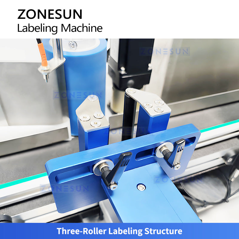 Double Side Bottle Labeling Machine