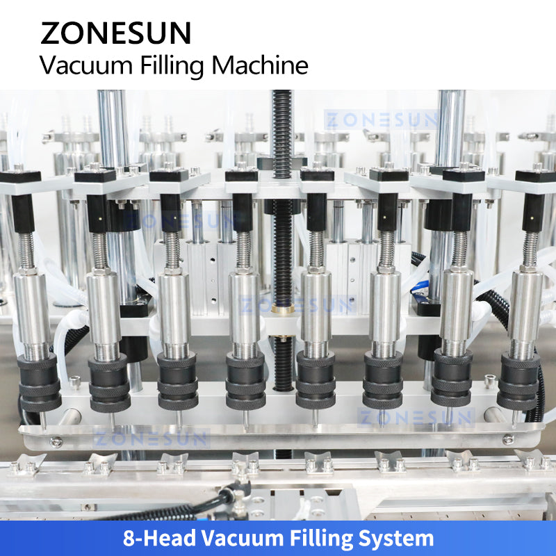 ZONESUN ZS-YTZL8A1 Automatic 8-Head Vacuum Constant-Level Liquid Filling Machine