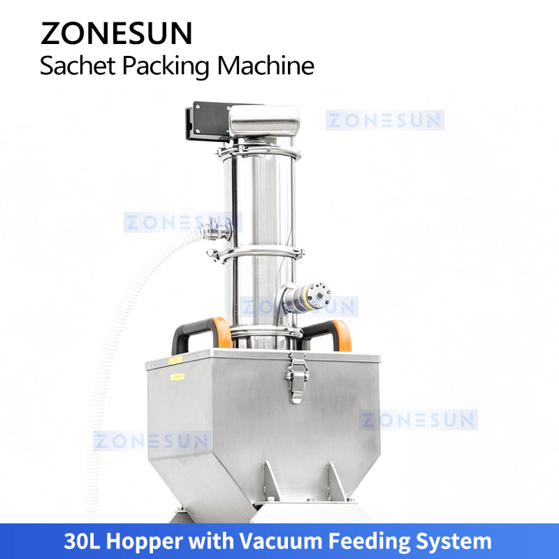 ZONESUN ZS-FS500K4 4-Lane Automatic VFFS Sachet Packing Machine | 120 Bags/min Granule Filling Sealing