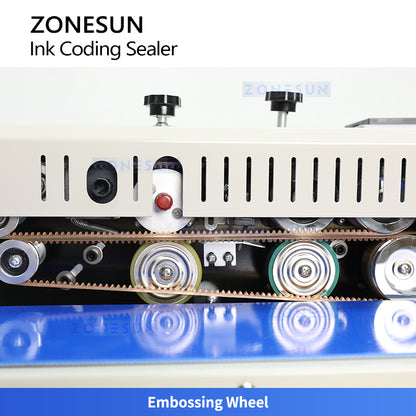 ZONESUN ZS-FR1000 Ink Continuous Band Sealing Machine