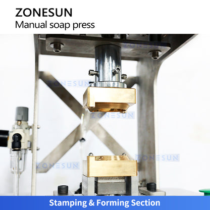 ZONESUN ZS-MYZ1 Pneumatic Soap Molding Machine Manual Soap Press