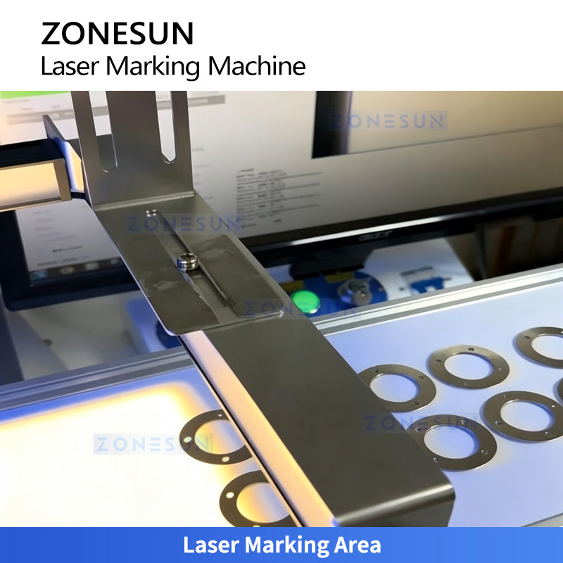 ZONESUN ZS-LMC2 Automatic Precision CCD Camera Laser Marking & Positioning Machine