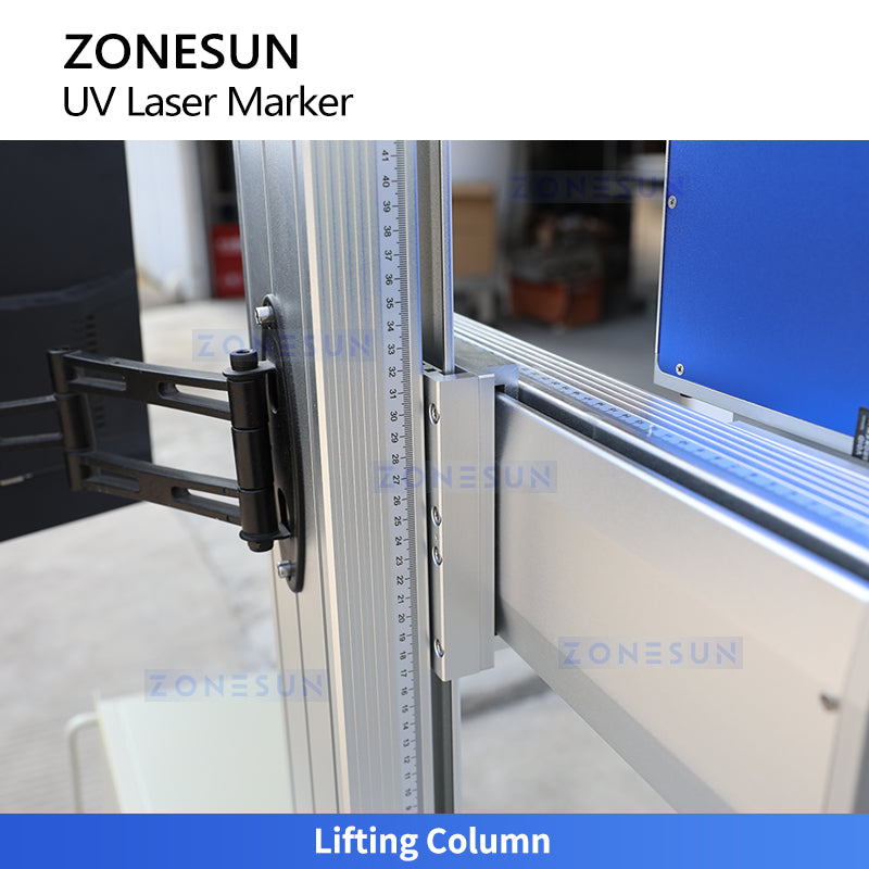 ZONESUN ZS-UVC2 355nm UV Laser Marking Machine 3W 5W with CCD Vision System Cold Light Laser Engraver for Plastic Glass Electronics