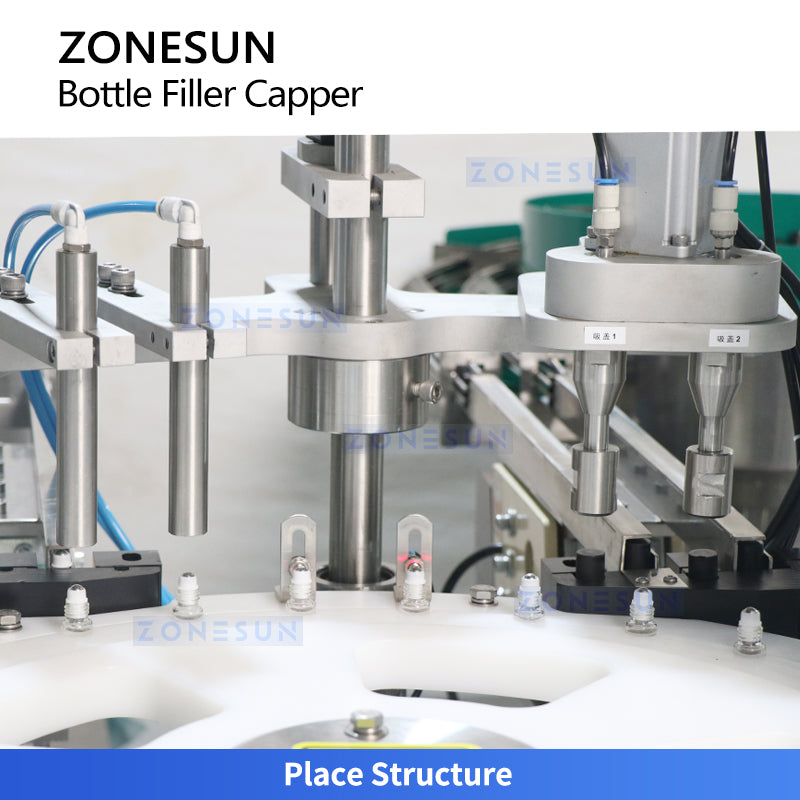 Perfume roll-on capping machine