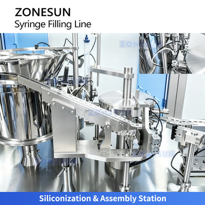 Prefilled Syringe Filling and Capping Machine