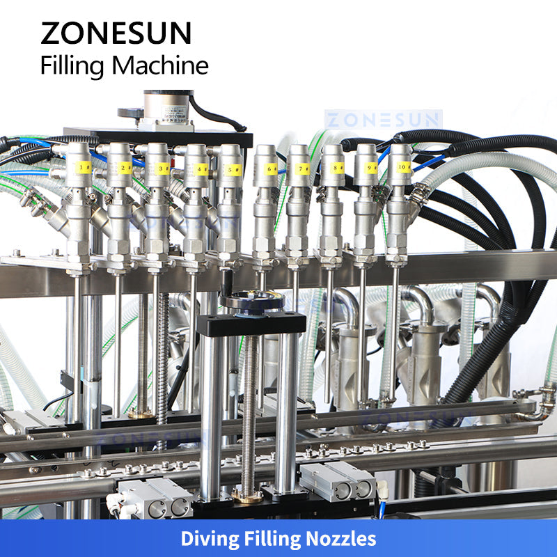 ZONESUN Servo Piston Filling Machine