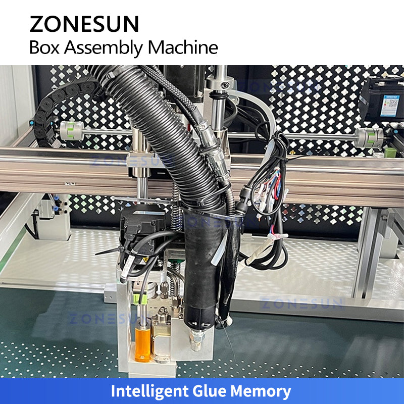 ZONESUN ZS-DHP450 Semi-Automatic Rigid Box Forming & Gluing Machine | Gift Box, Jewelry & Electronics Packaging  ZONESUNPRO