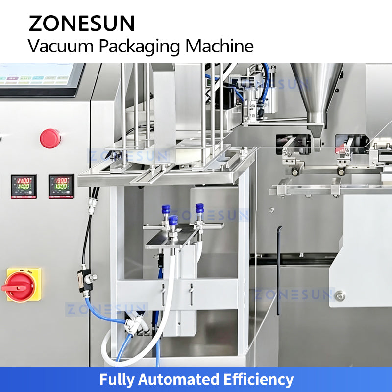 ZONESUN ZS-AFS015 Automatic Three-Chamber Vacuum Pouch Packaging Machine