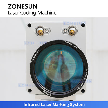 ZONESUN ZS-LM03 QR Code Barcode and Batch Number Laser Marking Machine