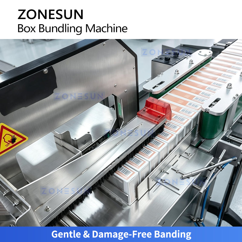 ZONESUN ZS-WK300 Carton Stacking and Film Wrapping Machine for Boxes