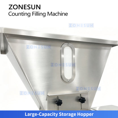 ZONESUN ZS-JF8C Semi-Automatic 8-Lane Candy Hardware Counting Filling Machine