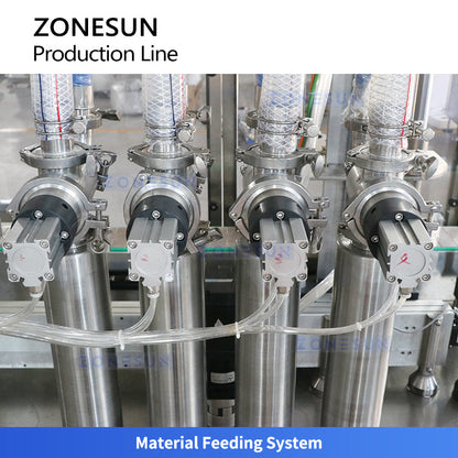 Automatic Liquid Filling and Capping Line