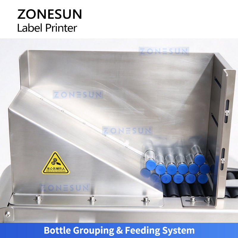 ZONESUN ZS-TB823R Automatic Vial & Small Bottle Print and Apply Labeling Machine