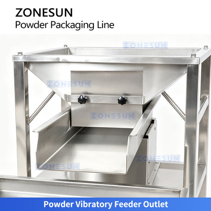 ZONESUN ZS-FAL180X6 Automatic Powder Mixing Feeding Filling Sealing Production Line