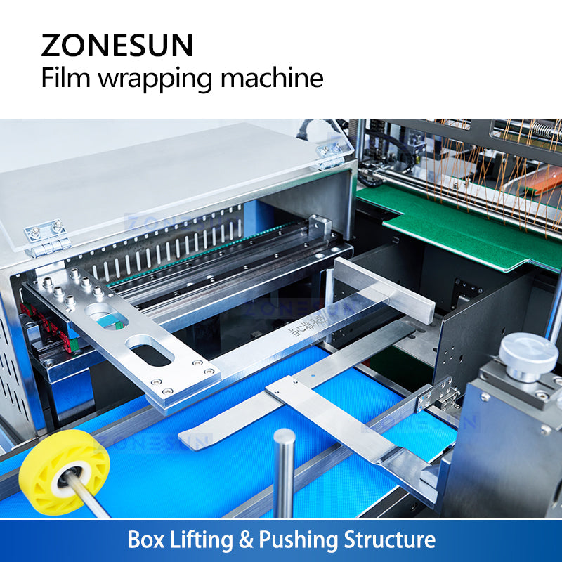 ZS-MSFM730 High-Speed Automatic Transparent Film Overwrapping Machine for Boxes