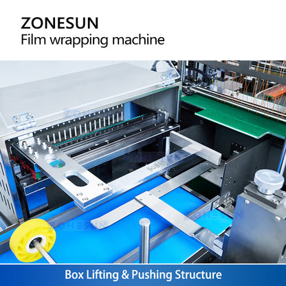 ZS-MSFM730 High-Speed Automatic Transparent Film Overwrapping Machine for Boxes